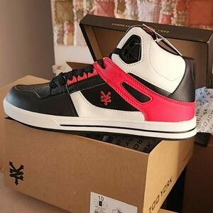 🔴NEW IN BOX🔴 Zoo York Black and Red High-Top Sneakers
